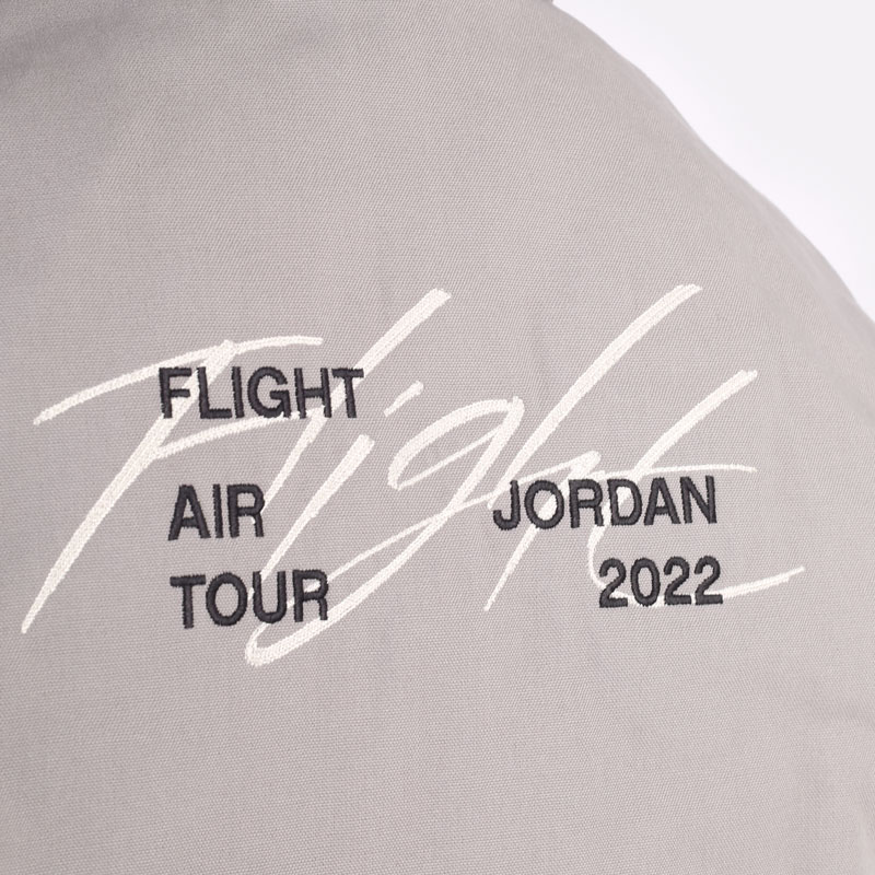 мужская серая куртка Jordan Flight Heritage Jacket DJ0238-016 - цена, описание, фото 9